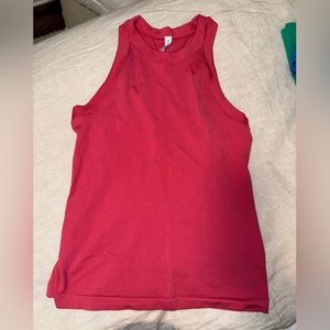 Athleta High Neck Ribbed Tank